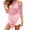 Pink, variant on QSAWXQZ Women's Sheer Shawl Asymmetric Knit Cover up Poncho Hollow Out 3/4 Sleeve One Shoulder Lightweight for Beach Free Size