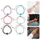 thumbnail image 3 of Pulsera de cuentas de vidrio de 6 piezas, delicada pulsera de cadena con cuentas, pulsera de hilo, 3 of 7
