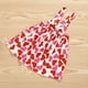 thumbnail image 4 of Vestido Para Niñas Ropa Para Niñas Bebés Día De San Valentín Costilla Cuello Redondo Blusas A Rayas Falda Con Tirantes Moda Conjunto De Dos Piezas Rosa Odeerbi LM103-8228, 4 of 5