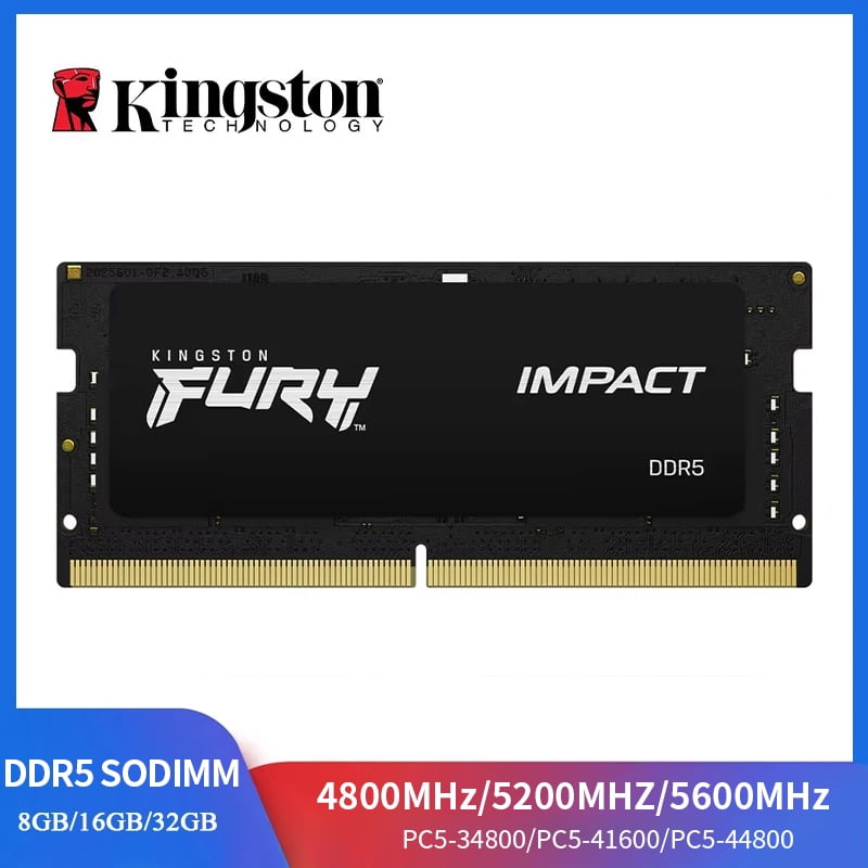 Kingston FURY Impact DDR5 RAM 32 16 8GB 5600MHz 4800 5200MHz