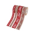 thumbnail image 1 of 4 Rouleaux 5 Yards Mixte Noël Rubans Accessoires Large Application, 1 of 9