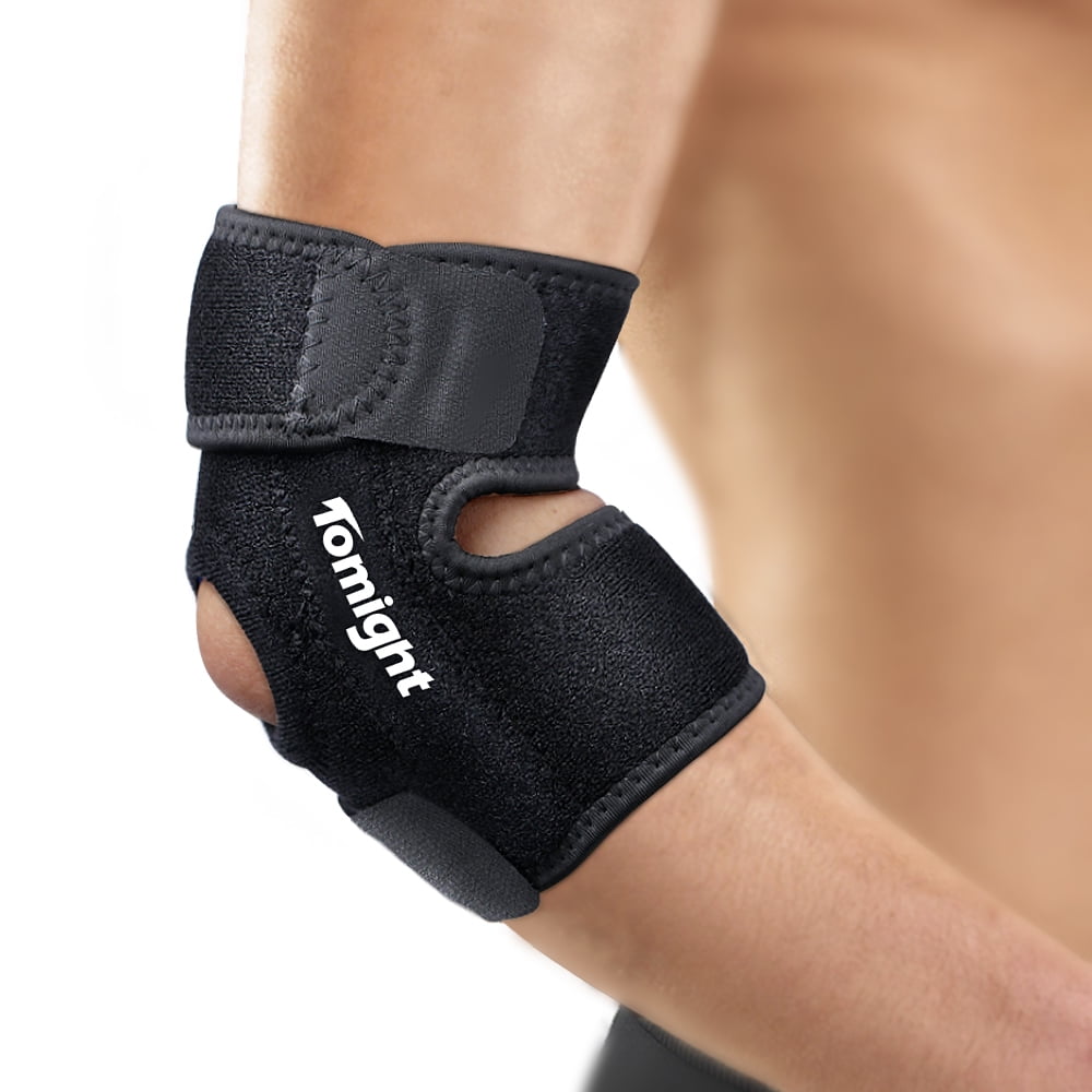 Elbow Brace, Tomight [2 Pack] Upgraded Tennis Golfers Elbow Strap, Wide Elbow Arm Support Perfect for Women Men