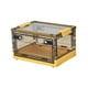 thumbnail image 4 of Contenedor de almacenamiento plegable con tapas, cajas de almacenamiento plegables con puertas para armario, dormitorio, libros, almacenamiento de, 4 of 9