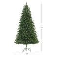 thumbnail image 4 of Holiday Time Pin Cascade pré-éclairé sure-lit pole 2,28m, vert, 4 of 7