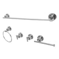 thumbnail image 2 of Kingston Brass  Concord 5-Piece Bathroom Hardware Set Oil Rubbed Bronze Oil Rubbed Bronze Finish, 2 of 5