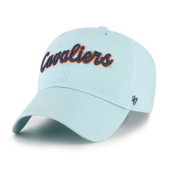 Men's '47 Powder Blue Virginia Cavaliers Vault Clean Up Adjustable Hat