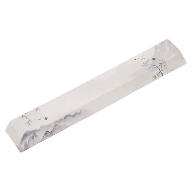 Teclas de bricolaje, tecla de barra espaciadora, teclas de teclado de tinta PBT, teclas de repuesto, estética elegante