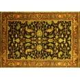 thumbnail image 1 of Ahgly Company Indoor Rectangle Oriental Yellow Industrial Area Rugs, 2' x 4', 1 of 4