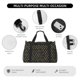 thumbnail image 4 of Balery Colorful Paw Bolsa de Gimnasio para Mujeres, Bolsa de Viaje con Bolsillo Húmedo, Bolsa de Fin de Semana para Mujeres, Bolsa de Viaje Resistente al Agua, 4 of 7