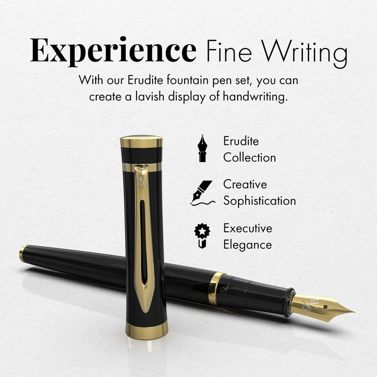 Black store Alexandria Fountain Pen Elevate