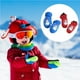 thumbnail image 5 of Qarigey Guantes de esquí para niños, cálidos, dedos completos, mitones de invierno antideslizantes, dibujos animados, calentador de manos impermeable, guantes y mitones Rojo Qarigey AP008121-02, 5 of 6