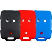 3x New Key Fob Remote Silicone Cover Fit - For Select GM Vehicles - M3N-32337100.