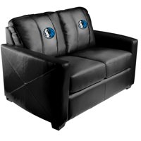 Dallas Mavericks NBA Silver Love Seat
