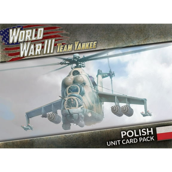 Flames of War World War III: Team Yankee Polish Unit Cards