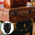 thumbnail image 3 of Miangastore Clasp Latch Duckbilled Toggle Hasp Latch Black Locking Wooden Tool Box 2pcs, 3 of 8