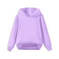 thumbnail image 3 of Abcomgle Kids Hoodies Girls 10-12 Cute Baggy Hooded Sweatshirts for Girls Oversized Long Sleeve Pullover Sweatshirts for Girls Casual Winter Back To School Outfits for Teen Girls with Pocket, 3 of 4