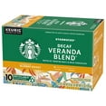 thumbnail image 5 of Starbucks Coffee K-Cup Pods Decaf Veranda Blend Blonde Roast Decaffeinated 100% Arabica Coffee 10ct K-Cups Box (Pack of 2 Boxes), 5 of 8