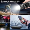thumbnail image 5 of 6000mAh Mini Electric Air Pump, Portable Air Compressor Cordless Tire Inflator 150PSI with Digital LCD Display, Electric Bike Pump with LED Lamp for M, 5 of 5