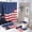 style-913, variant on 4 Piece Bathroom Shower Curtain Sets Shower Curtain and Rugs Shower Curtain Set Happy July The Statue of Liberty And An American Flag Durable And Waterproof Independence Memorial Day