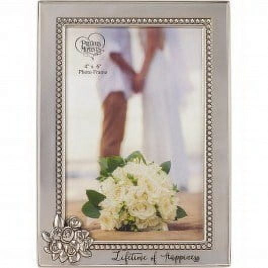 Photo Frame-Lifetime Of Happiness (Holds 4  X 6 )-Zinc Alloy