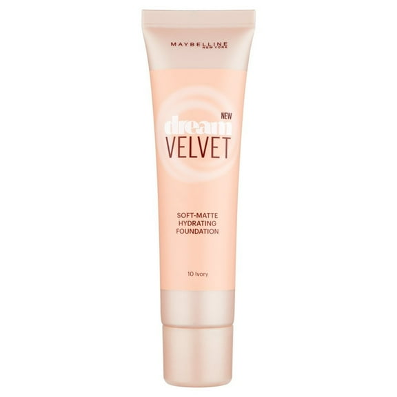 Maybelline New York Dream Velvet Soft Matte Foundation 30ml - 10 Ivory