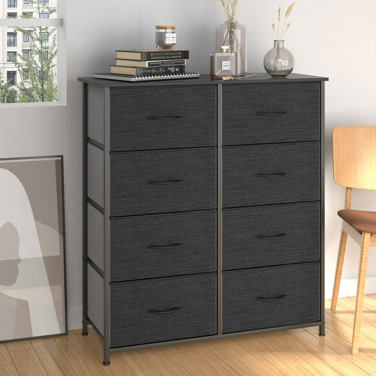 DWVO Large Clothes Closet Organization, 8 Drawers Dresser, Bedroom