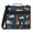 Multicolor 2, variant on Herdesigns Cartoon Car Zipper Binder 1.5 Inch 3 D-Rings with Shoulder Strap & Handle, Waterproof Airplane Binder Organizer Bag for 13 Inch Laptop