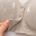 thumbnail image 5 of Women Bra Front Closure Bra for Women Full Coverage Bras Grey 48, 5 of 5
