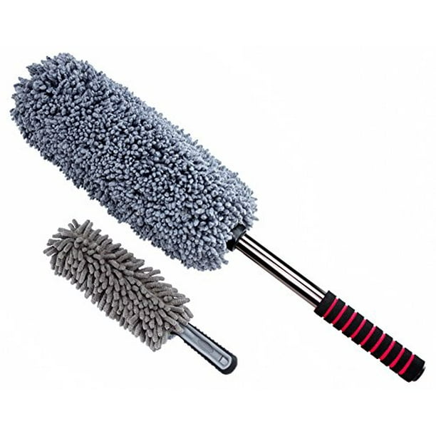 Ultimate Car Duster 2 Piece Car Cleaning Kit Interior Duster