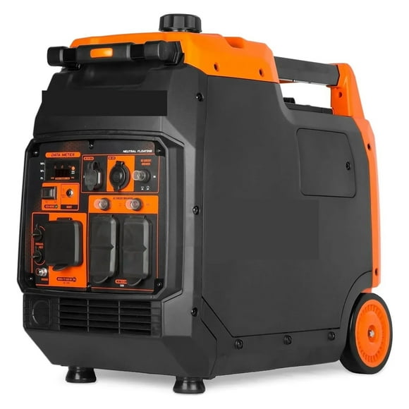 4800-Watt Portable Inverter Generator, RV-Ready, Quiet And Lightweight With Fuel Shut Off ,Multi Purpose