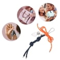 thumbnail image 4 of Unique Bargains 1 Pc Handbag Charm Knot Heart Bag Charm Orange Blue, 4 of 5