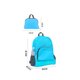 thumbnail image 4 of Mochila plegable ligera e impermeable para viajes al aire libre, mochila escolar portátil para acampar, senderismo y viajes (negra), 4 of 5