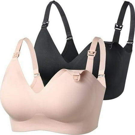 Nursing Bras for Breastfeeding  puming bra YN21 Seamless Ultra Comfort Maternity Bra  Natural Shape  Pregnancy Sleep Bralette shop maternity undies