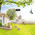 thumbnail image 3 of Darzheoy Charming Wind Chimes Hummingbird Feeders, 2026 Hummingbird Feeders for Outdoors Hanging, Window Bird feeders for Viewing, Bird Feeders for Outdoors, Garden Decor for Outside, Red, 3 of 3