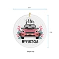 thumbnail image 5 of Pink Car - First Car Ornament 2025, Customized Name Cars Christmas Tree Ornaments, New Driver Car Lover Teen Gift, My New Car Ornament, New Driver Gift, Our First Car, 5 of 5