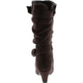 thumbnail image 4 of Link Little Girl's Pauline-38 Kitten Heel Boots with Decorative Buckles, 4 of 7