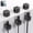 Black C, variant on 6-Pack Clips, Smooth Adjustable Adhesive Cord Organizer, Desk Management Wire Holder Keeper Cables for Nightstand Office Desk Phone Wall Desktop(WhiteB)