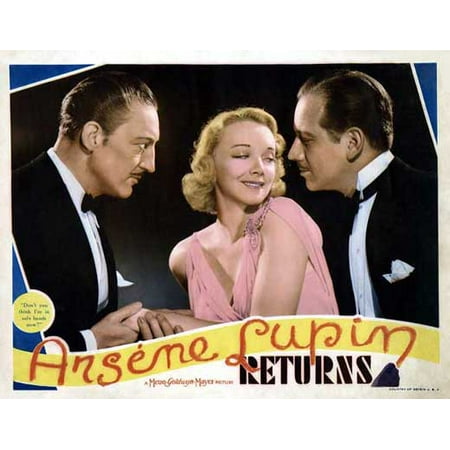 Arsene Lupin Returns POSTER (22x28) (1938) (Half Sheet Style A)