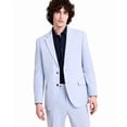 thumbnail image 3 of Nautica Mens Modern fit 2 Piece Suit 44 S / 38 Waist Light Blue Solid Stretch, 3 of 5