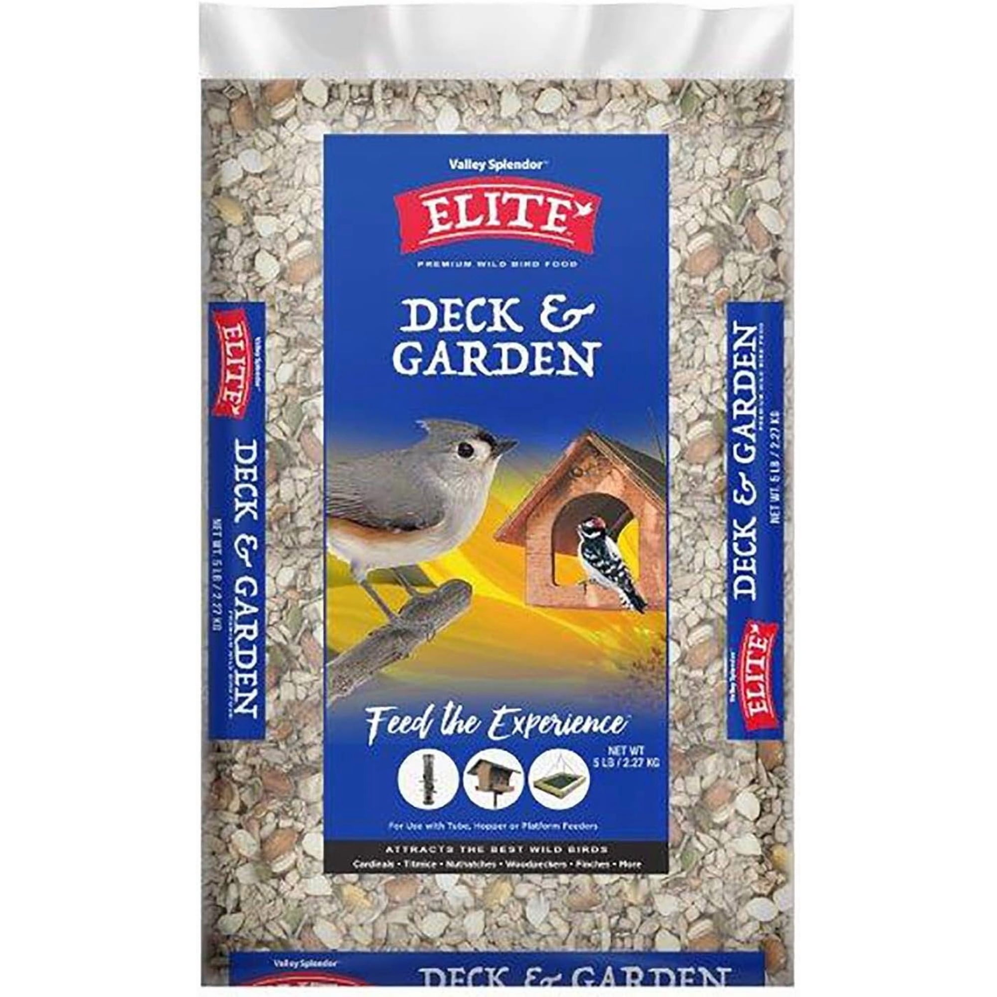 Valley Splendor Elite 5 Lb. Deck & Garden Premium Wild Bird Food 9543