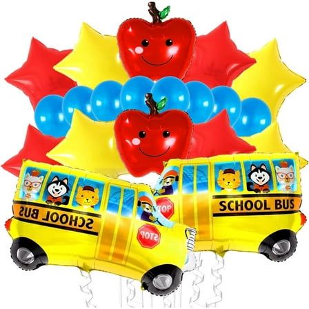 Multi-color Car Foil Ballloons  Set  for Baby Shower Birthday Party Decoration