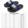 thumbnail image 2 of GZHJMY Stylish Slides for Women Men, Game Over Art Style Soft Flexible Slip-on Sandals Slippers, 2 of 7