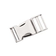 thumbnail image 1 of Youkk Metal Bag Webbing Belt Buckle Clip Clasp Stylish and Sturdy Silver Inner diameter 19mm 1Set, 1 of 6