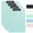 01#Light Green, variant on Bxaolu Plastic Clipboards, A4 Green Clip Board 8.5x11 for Men, Woman, Size 9" x 12.5" with Low Profile Clip, Home,Office Supply, Green