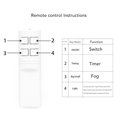 thumbnail image 4 of Humidifier Aroma Diffuser LED Light Timing Low Noise Home Decoration 100‑240V for Room Office Light Wood Grain UK Plug, 4 of 10