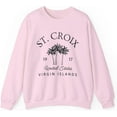 thumbnail image 4 of St. Croix Virgin Islands Sweatshirt, US Virgin Islands Saint Croix Crewneck Pullover, Unisex, St Croix Gift Souvenir, 4 of 32