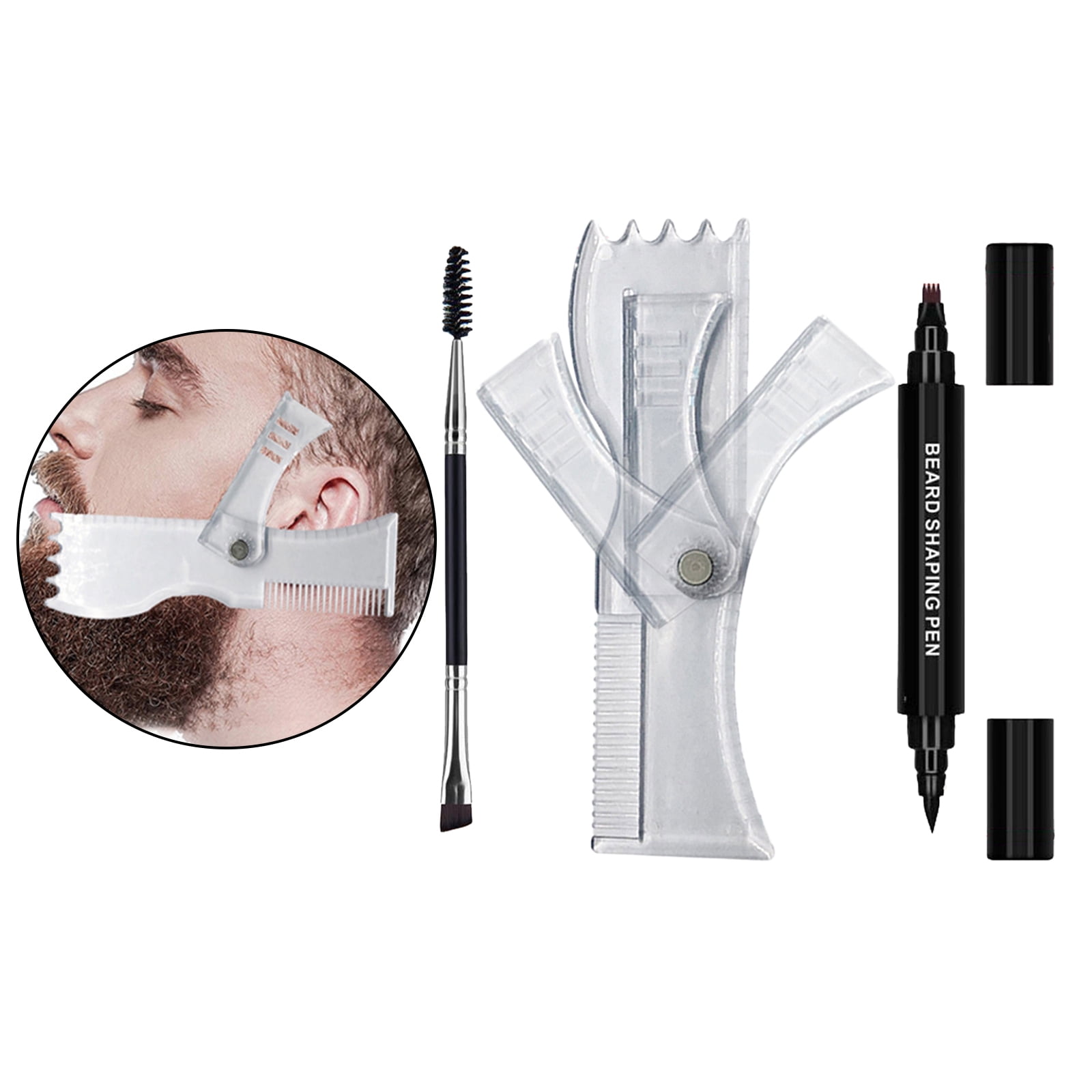 Waterproof Beard Sharpen Define Patchy Beards Walmart