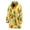 828, variant on Banana Pineapple Pattern Print Women Bathrobe
