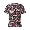 thumbnail image 6 of Qekee Various Languages Mother Classic Fit T-Shirt Men's Shirt Men's Tight Short Sleeves for Exercise, Running, Mountaineering - Various Languages Mother, 6 of 9