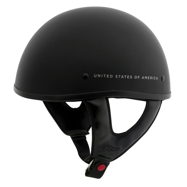 Fulmer Adult Shorty Motorcycle Helmet Half Helmet Cruiser DOT